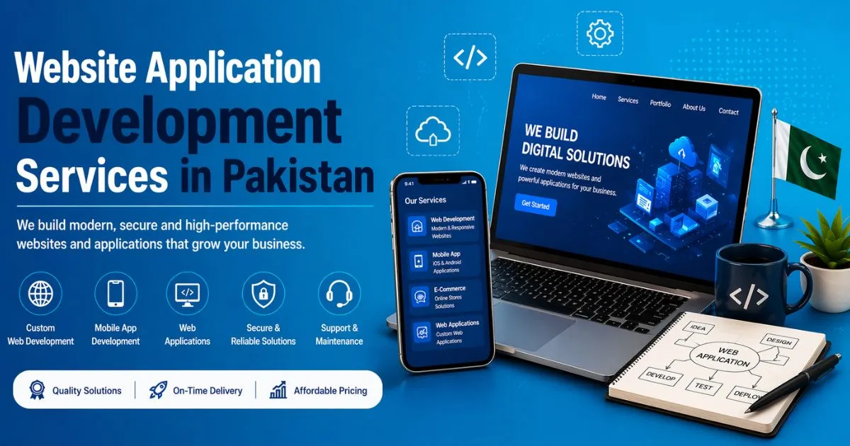 Website Application Development Services in Pakistan